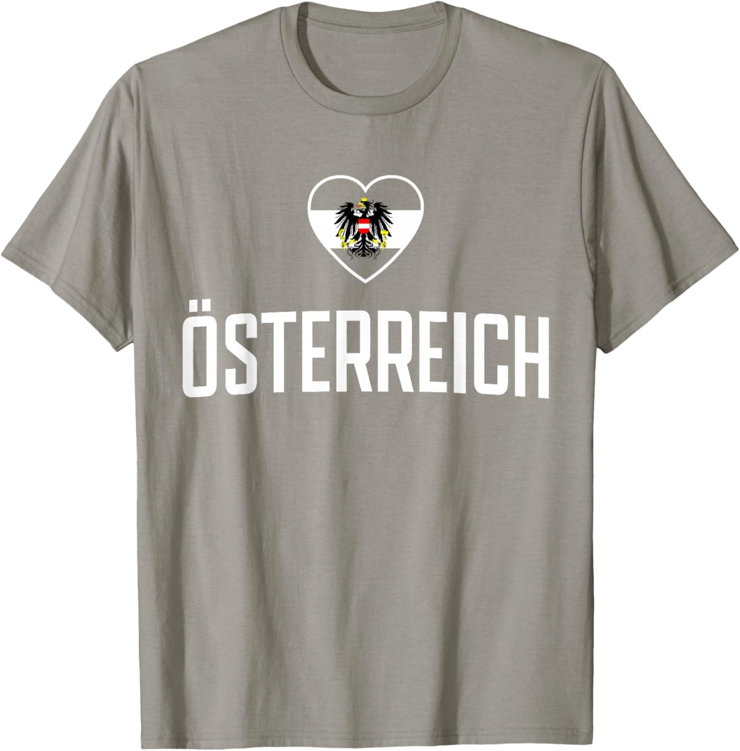 Österreich Flagge Adler für Fan T-Shirt - T-Shirt | Sand