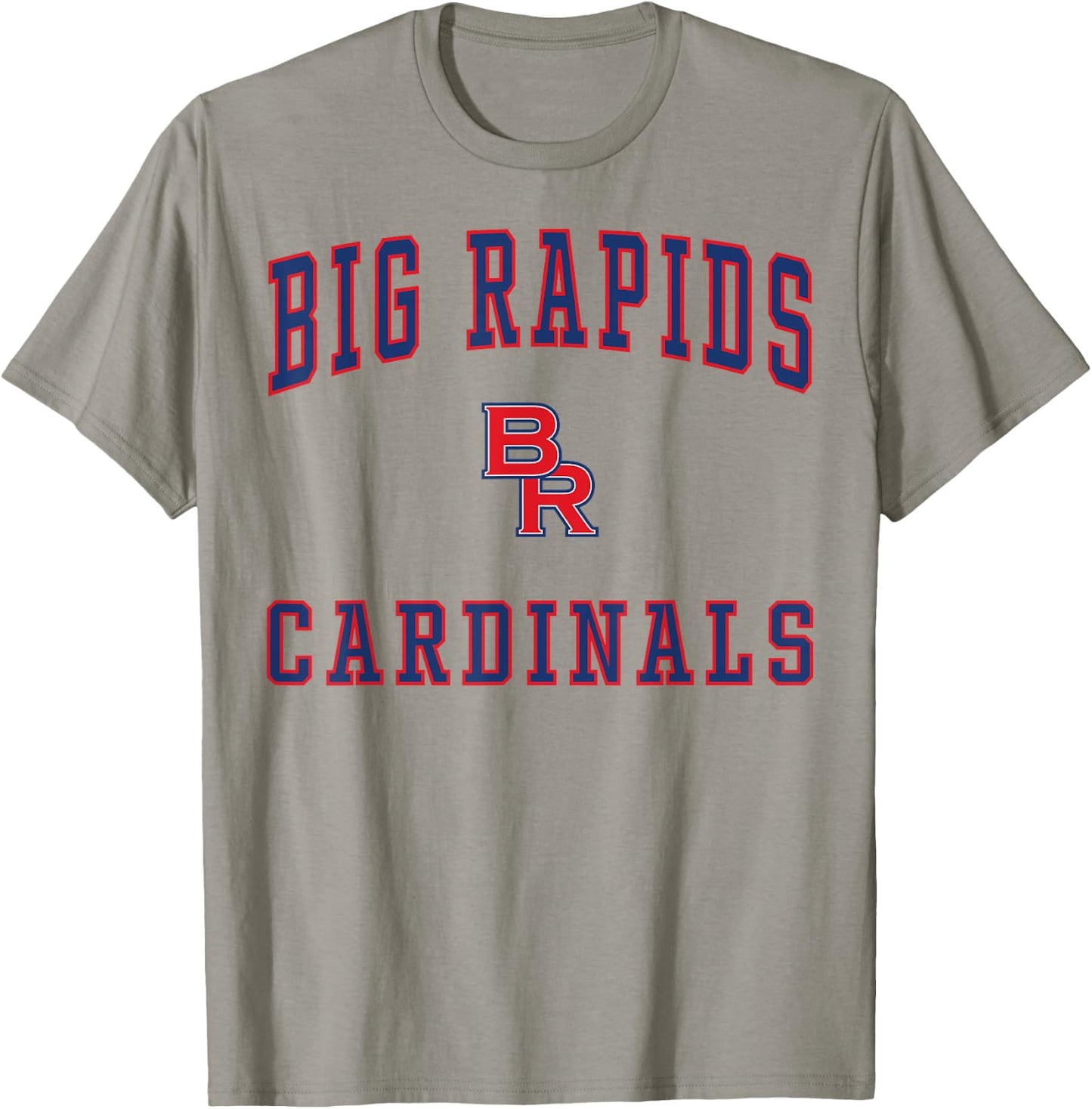 Big Rapids High School Cardinals T-Shirt - T-Shirt | Sand
