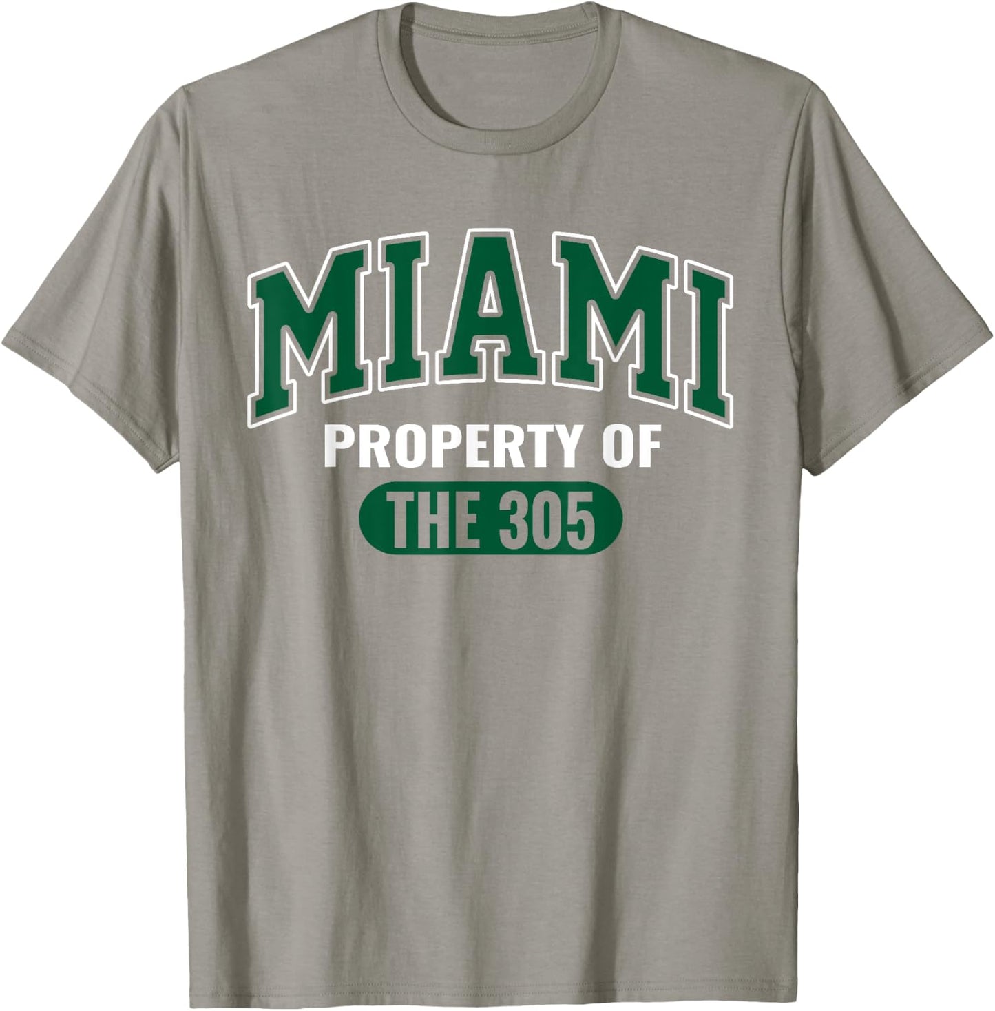 Miami 305 Clothing Iconic South Beach Urban Streetwear T-Shirt - T-Shirt | Sand