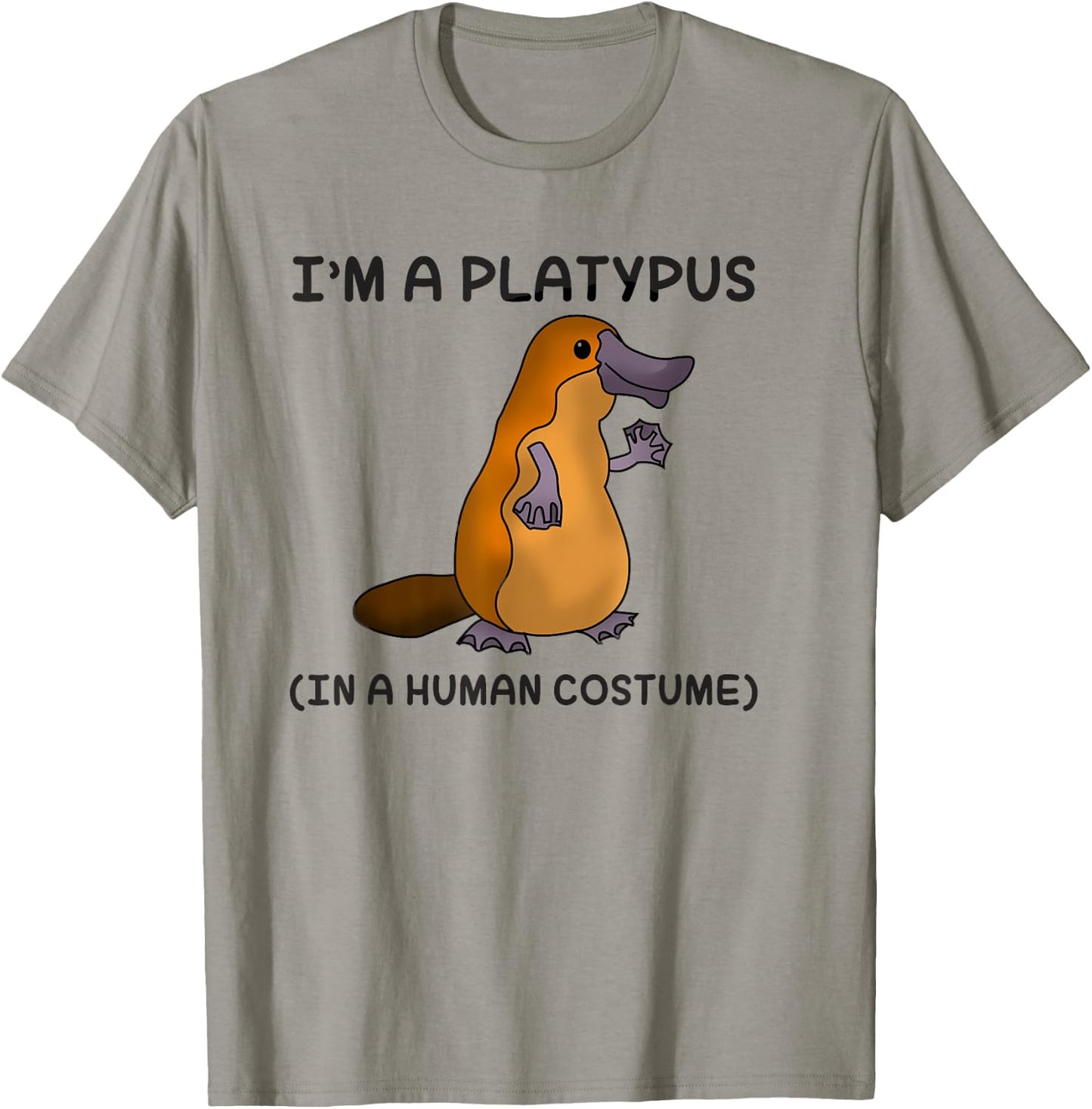 Platypus in a Human Costume Shirt for Kids T-Shirt - T-Shirt | Sand