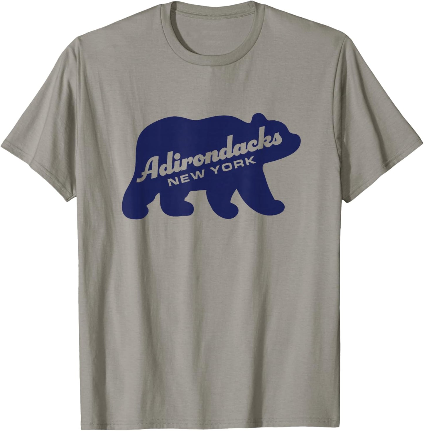 Adirondacks New York Bear Adirondack Mountains T-Shirt - T-Shirt | Sand