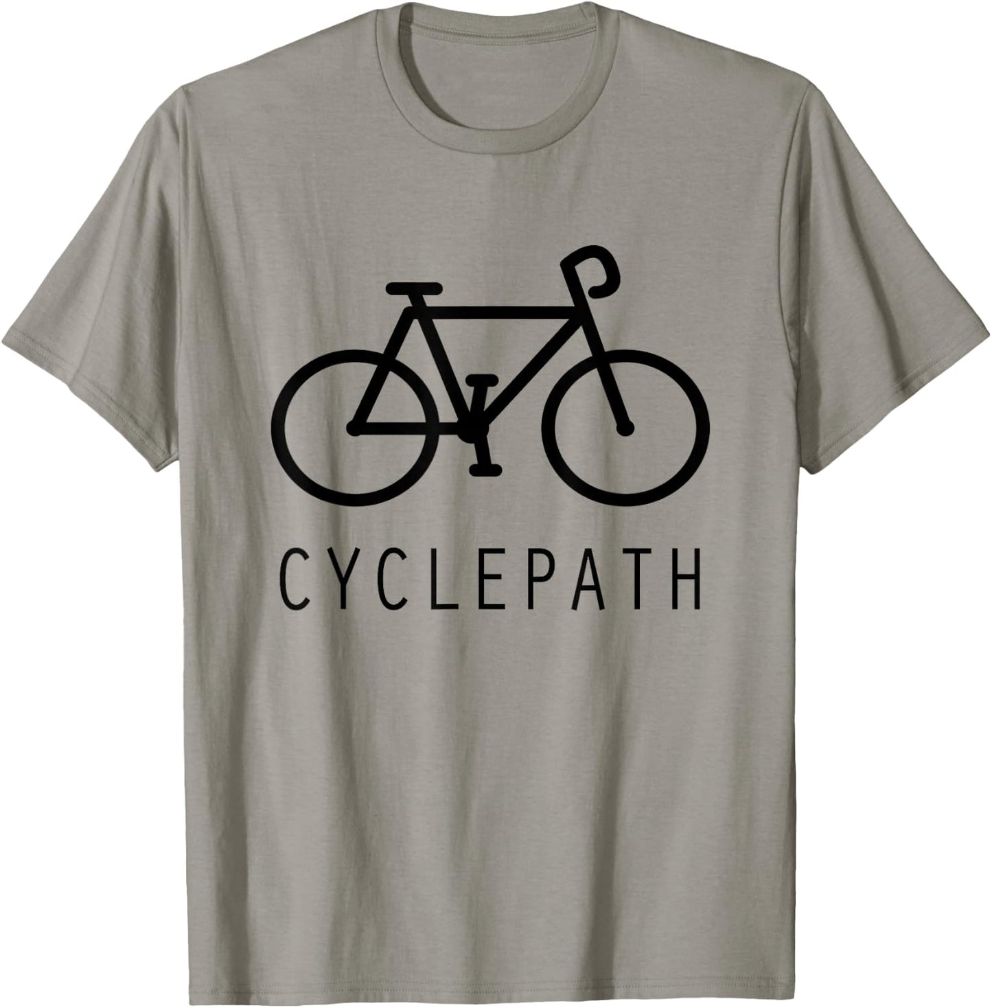 Cyclepath Funny Cycling T-Shirt - T-Shirt | Sand