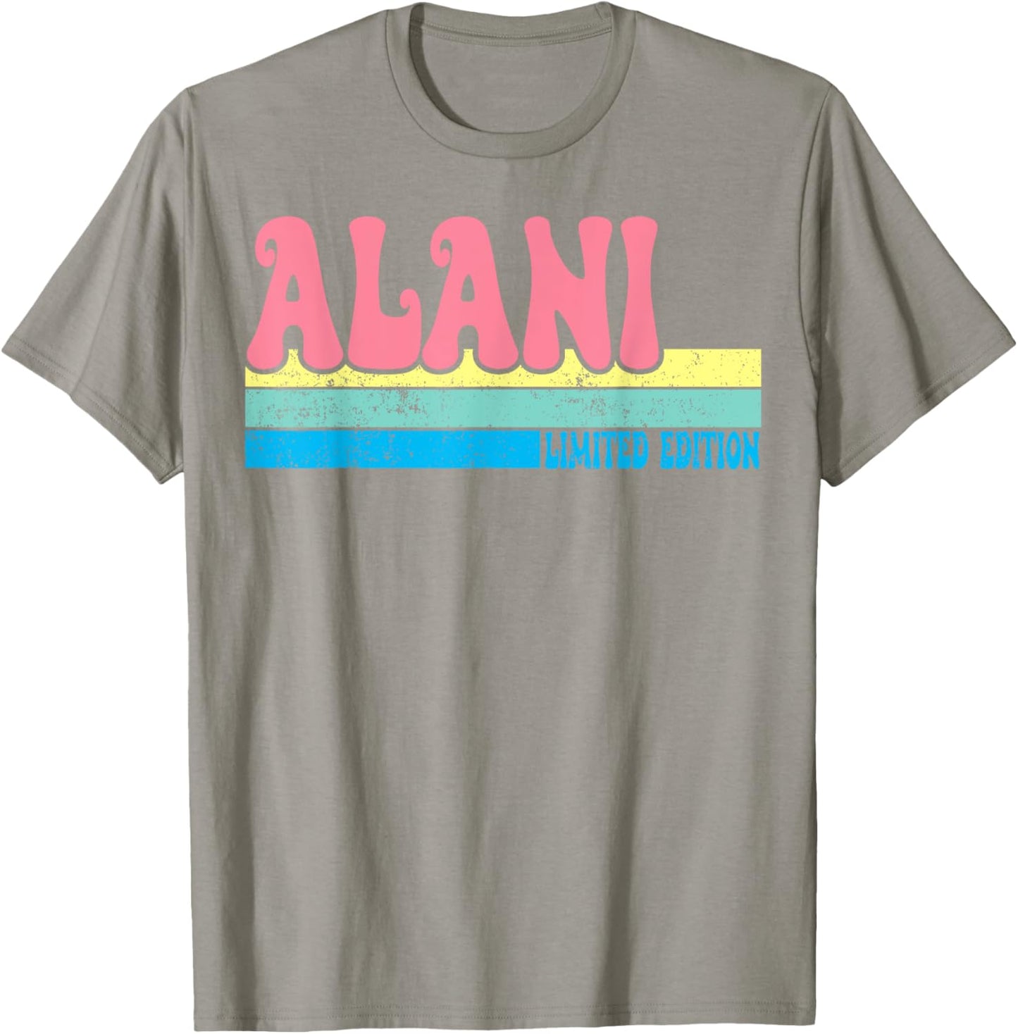 ALANI Name Personalized Cute Idea Groovy Women ALANI T-Shirt - T-Shirt | Sand