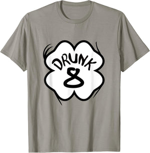 Drunk 1-10 St Patricks Day Shirt Friends Group Matching Gift T-Shirt - T-Shirt | Sand