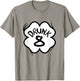 Drunk 1-10 St Patricks Day Shirt Friends Group Matching Gift T-Shirt - T-Shirt | Sand