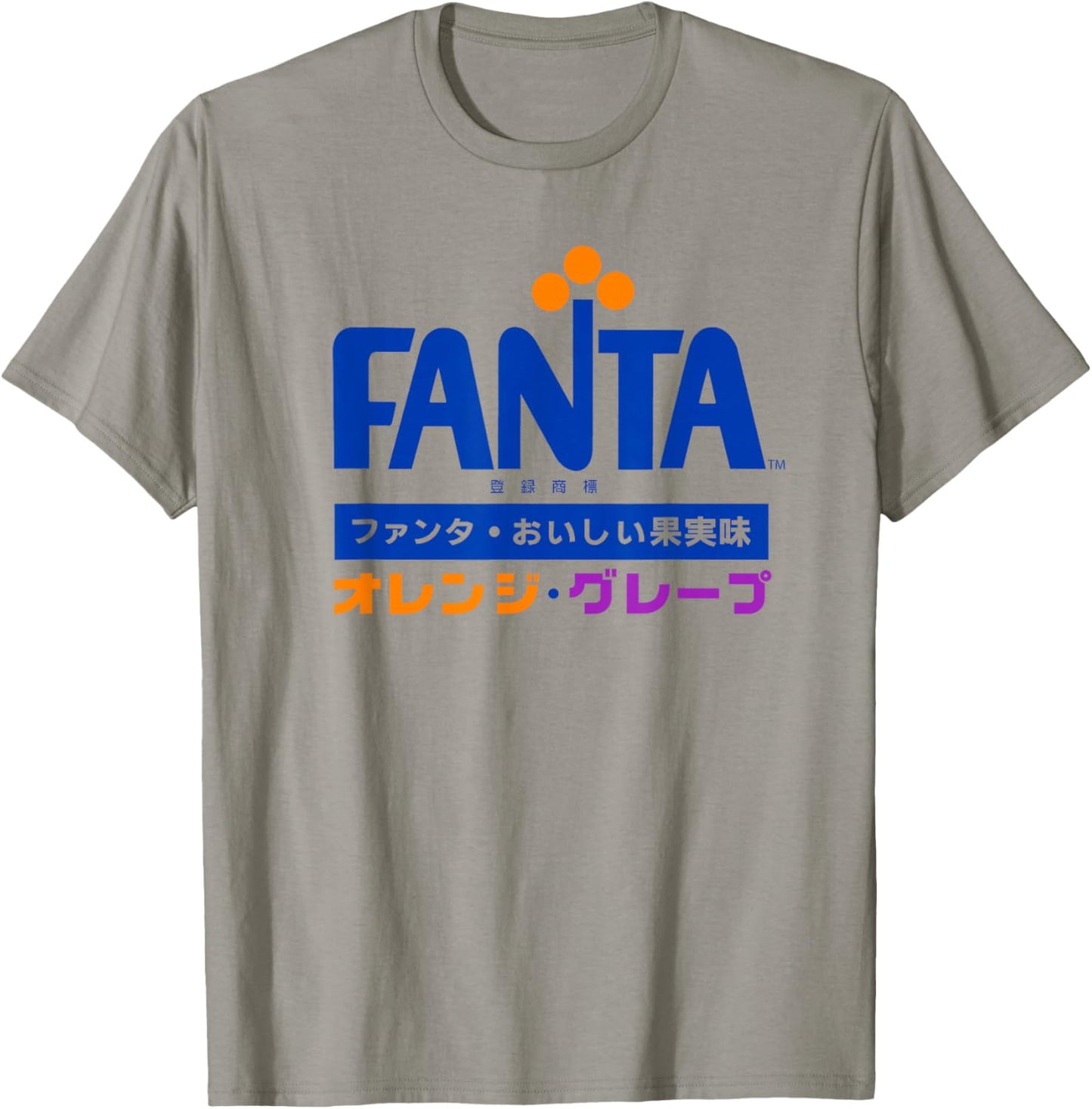 Fanta Drinks 1970er japanisches Kanji-Logo T-Shirt - T-Shirt | Sand