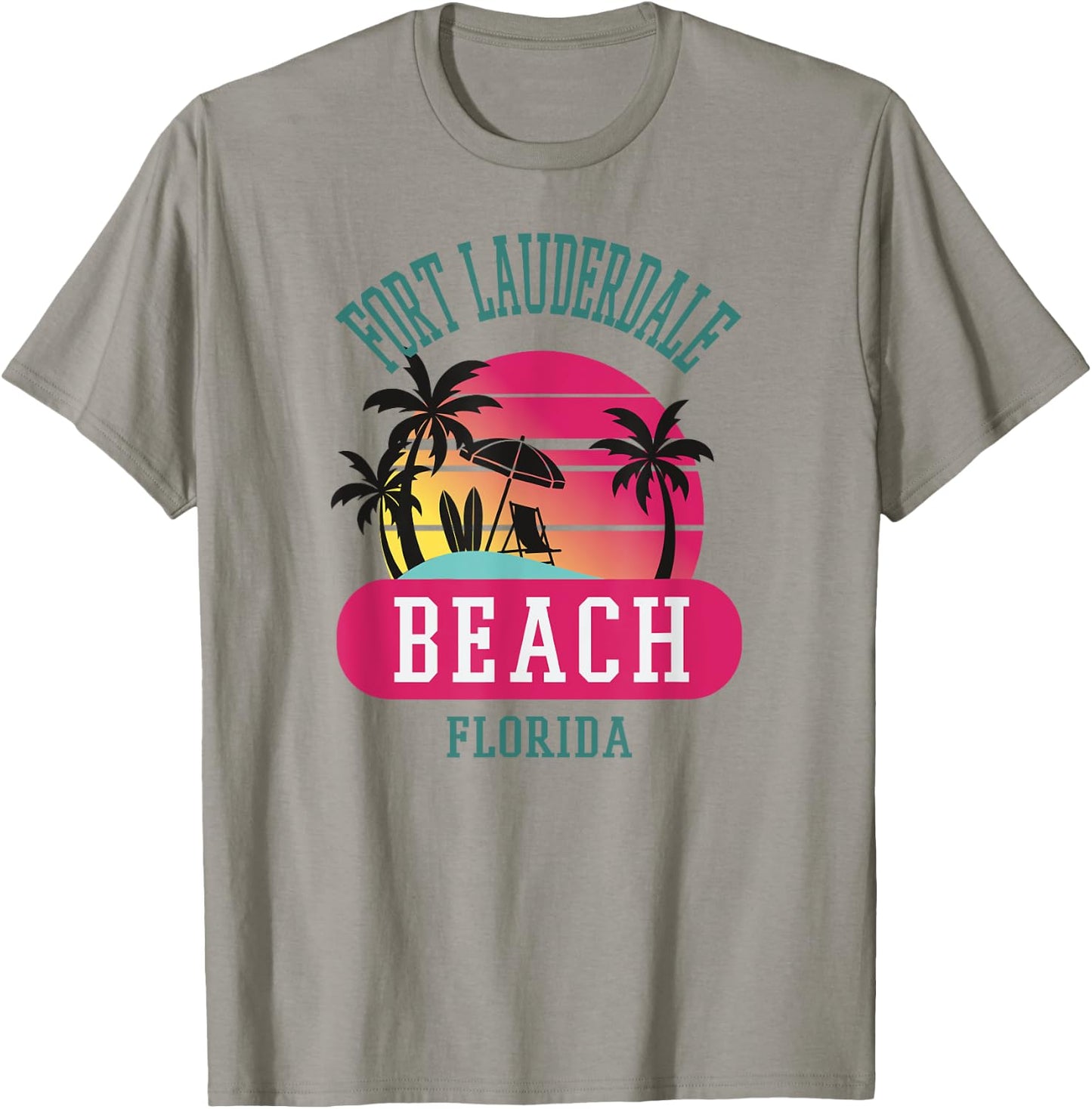 "Fort Lauderdale" Florida Beach FL Men Women T-Shirt - T-Shirt | Sand