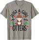 Just A Girl Who Loves Otters Cute Otter Lover T-Shirt - T-Shirt | Sand