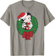 Betty Boop Christmas Betty & Friends Holiday Wreath T-Shirt - T-Shirt | Sand