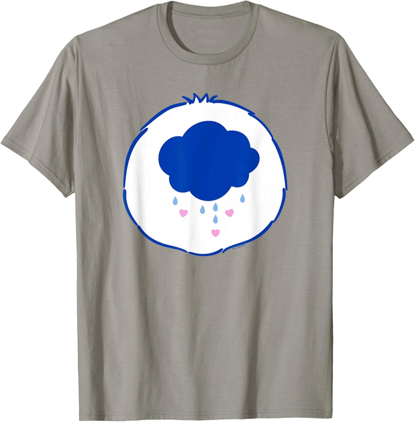 Care Bears Halloween Grumpy Bear Cloudy Badge Costume T-Shirt - T-Shirt | Sand
