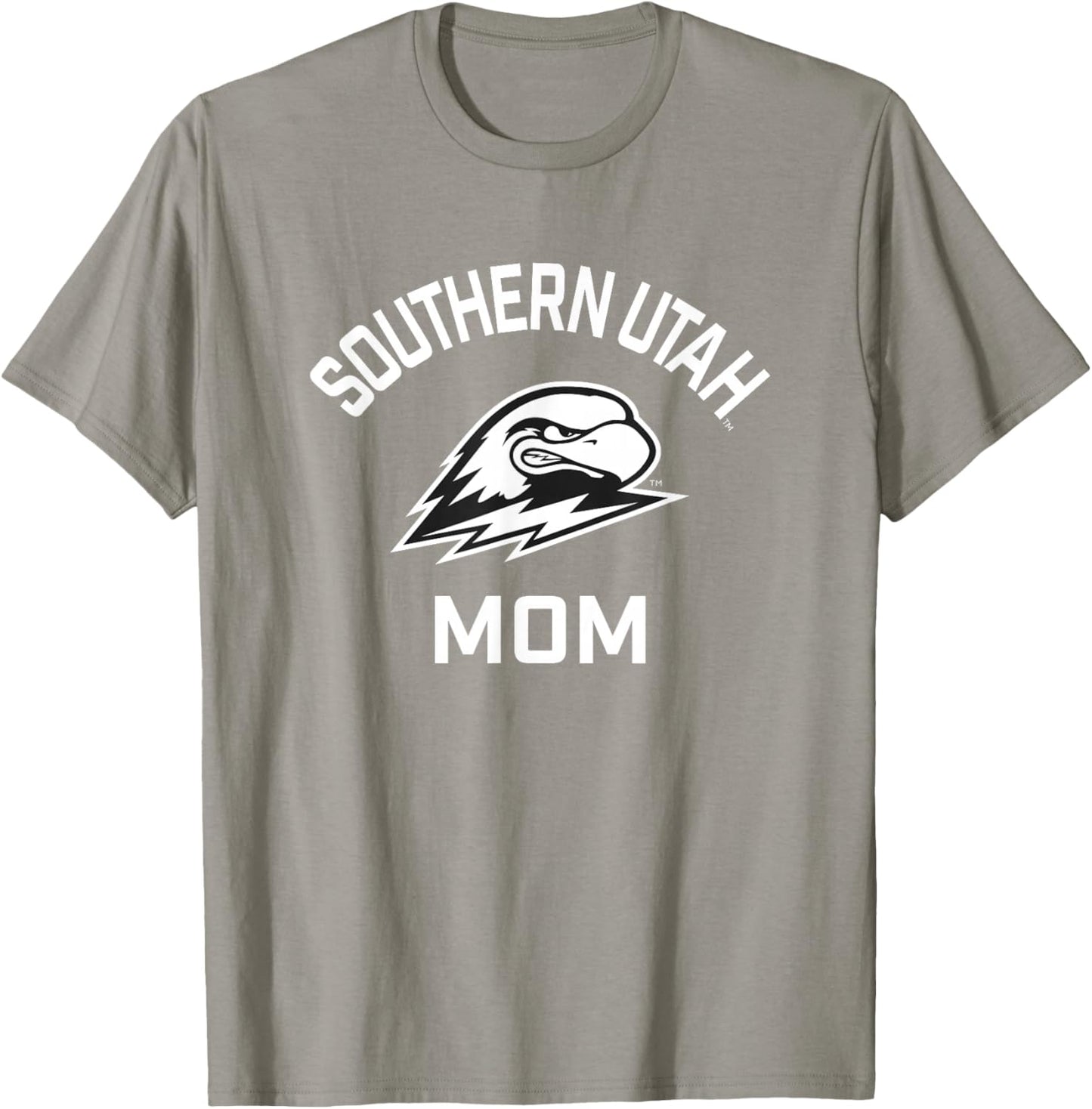 Southern Utah University Thunderbirds Arched Mom T-Shirt - T-Shirt | Sand