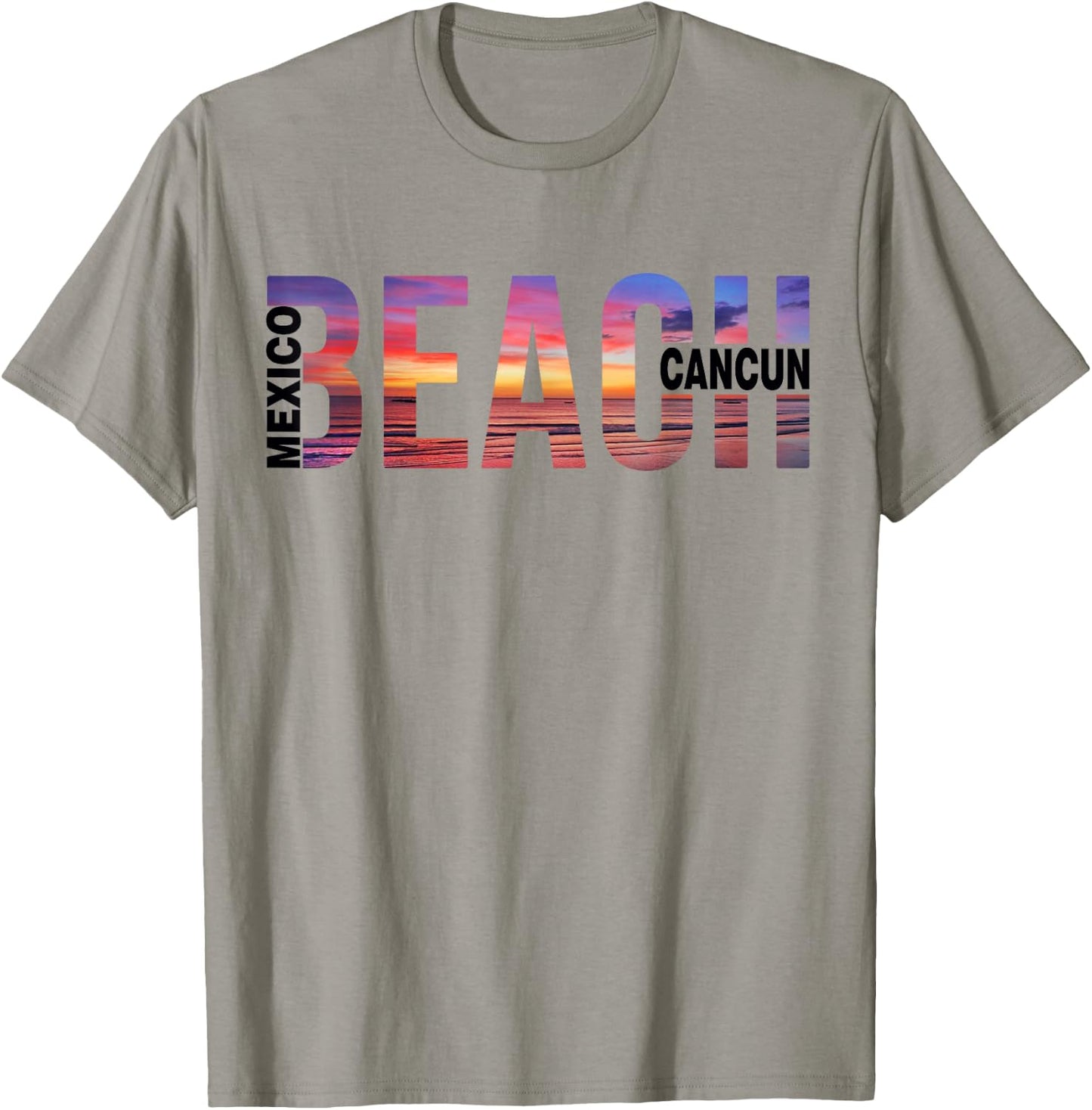 Can Cun Palm Trees Beach Mexico Vacation Family Women Kids T-Shirt - T-Shirt | Sand