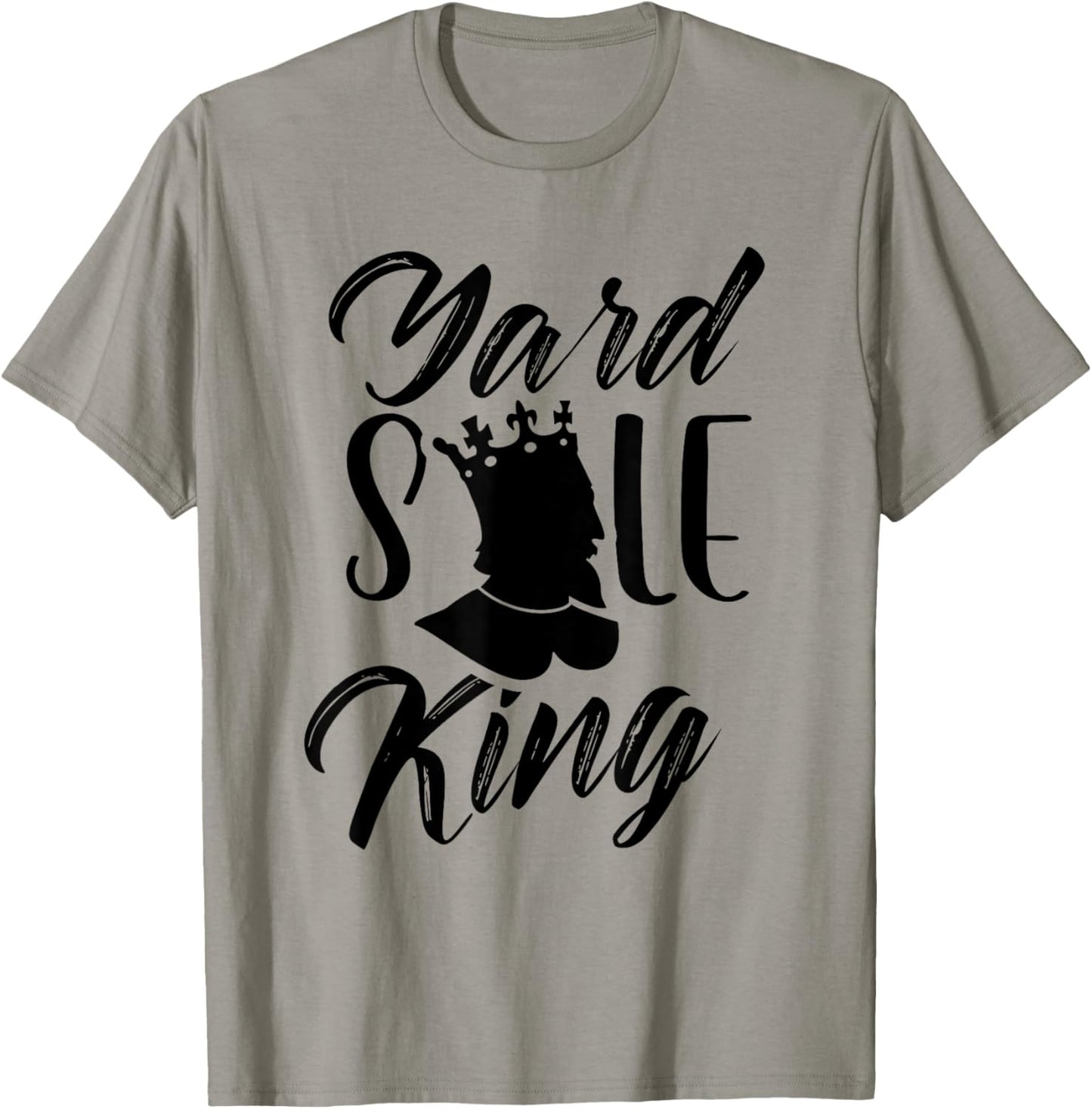 Yard Sale King Antique Seller Lover Selling T-Shirt - T-Shirt | Sand