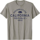 Retro San Francisco California Throwback Vintage Stencil T-Shirt - T-Shirt | Sand