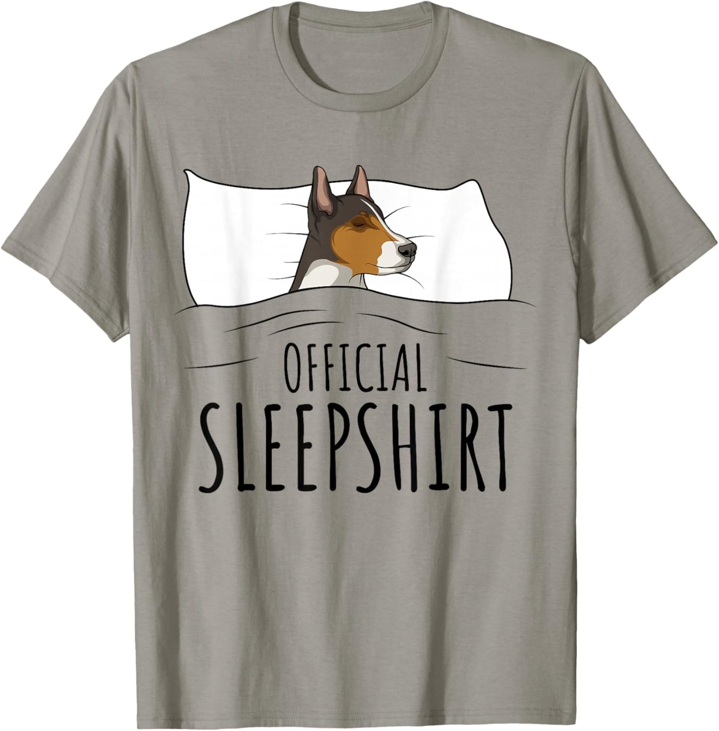 Rat Terrier Dog Official Sleepshirt T-Shirt - T-Shirt | Sand