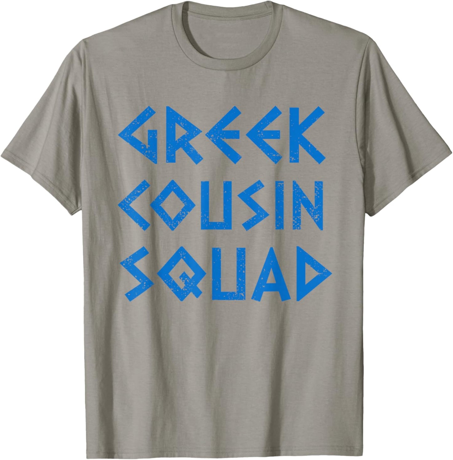 Greek Cousin Squad Funny Greek Cousins Family Matching T-Shirt - T-Shirt | Sand