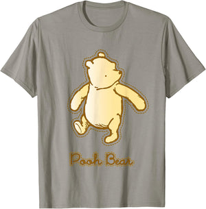 Disney Winnie the Pooh Classic Pooh Center Icon T-Shirt - T-Shirt | Sand