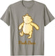 Disney Winnie the Pooh Classic Pooh Center Icon T-Shirt - T-Shirt | Sand