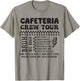 Cafeteria Crew Tour School Lunch Lady Cafeteria Worker T-Shirt - T-Shirt | Sand