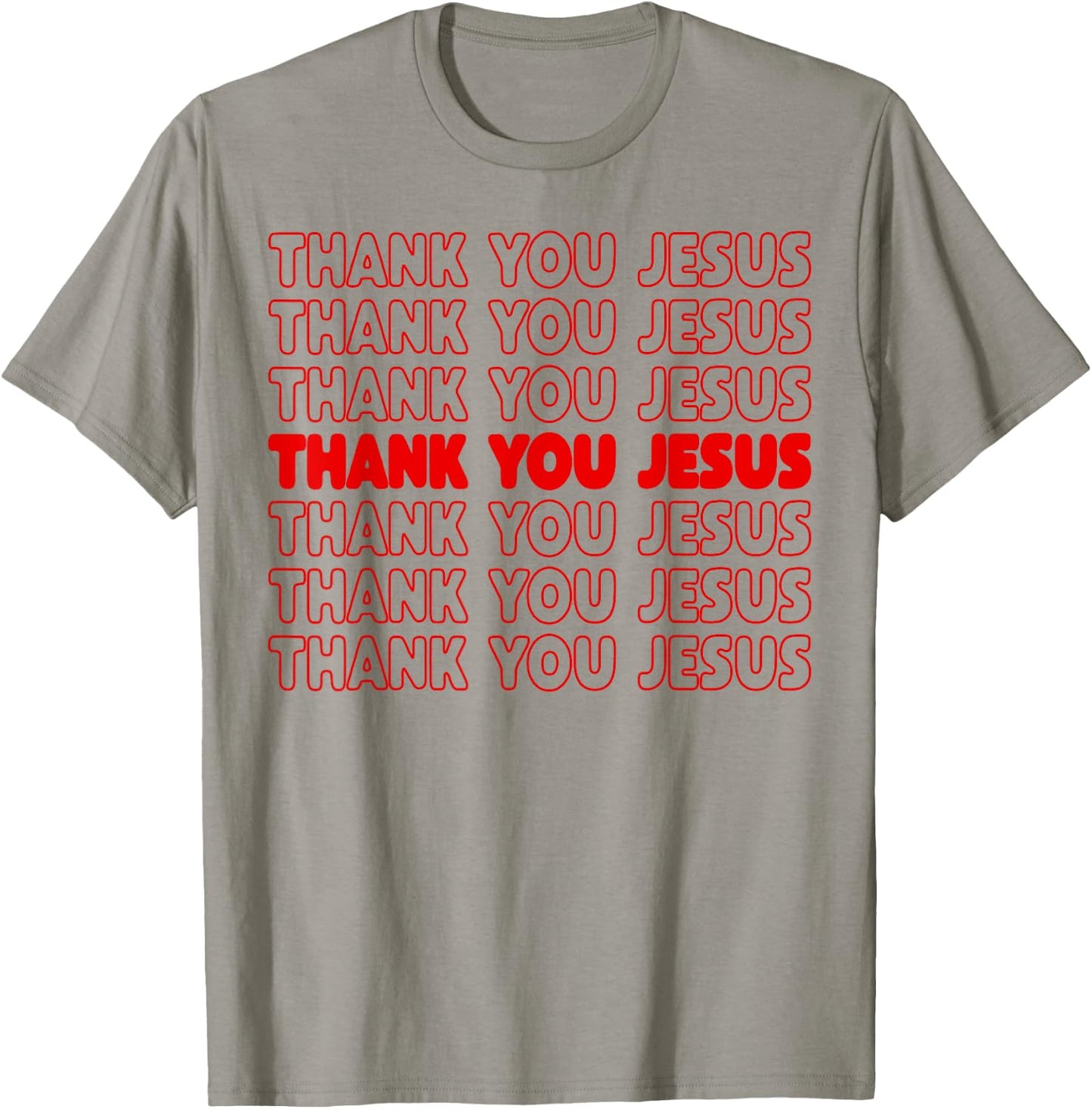Thank You Jesus Red Bible Pride Men T-Shirt - T-Shirt | Sand