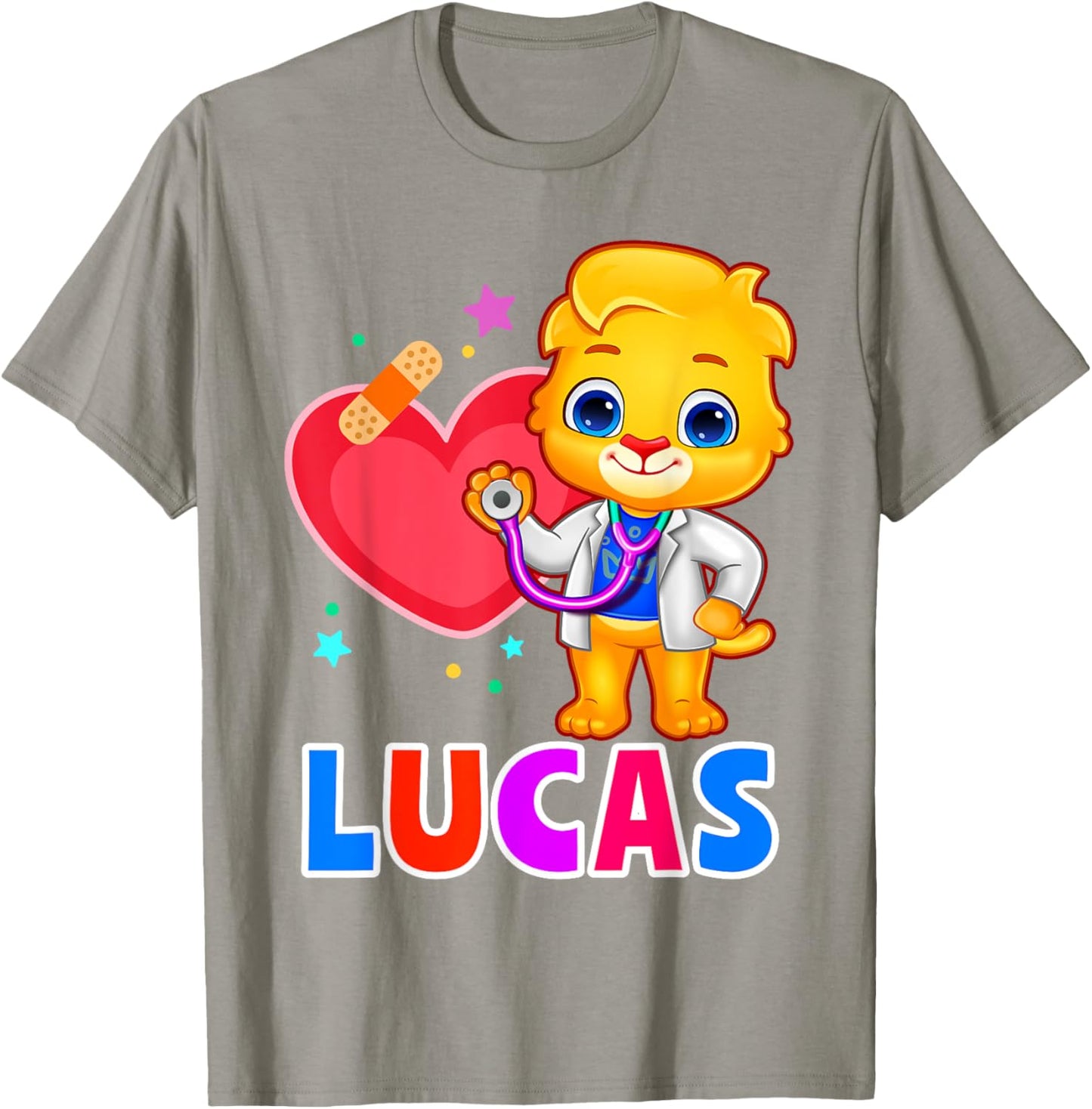 Doctor For Kids | Doctor Lucas Loved By Boys & Girls T-Shirt - T-Shirt | Sand