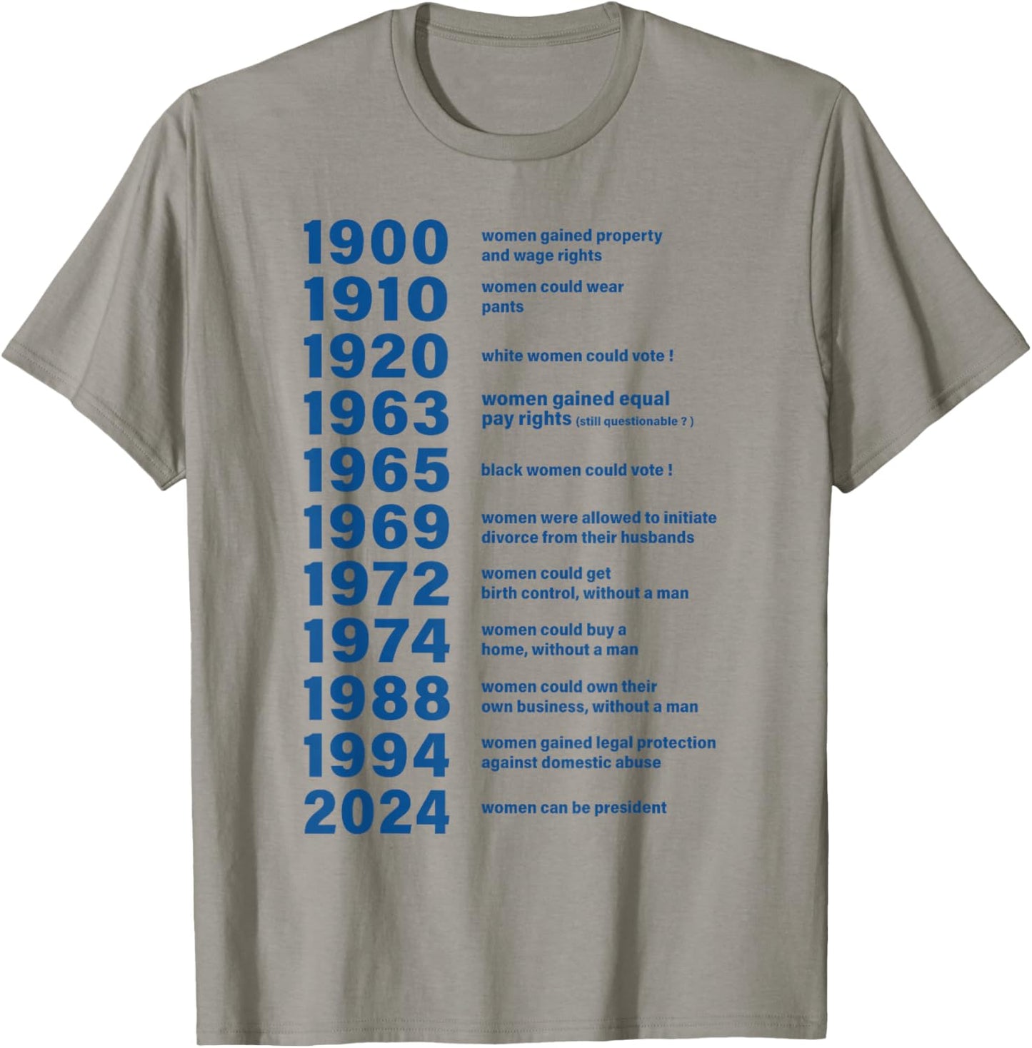 Kamala Harris 2024 Women Can Be President Kamala (2 Side) T-Shirt - T-Shirt | Sand