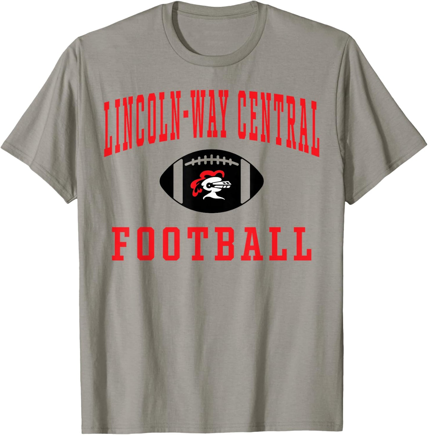 Lincoln-Way Central High School Knights C5 T-Shirt - T-Shirt | Sand