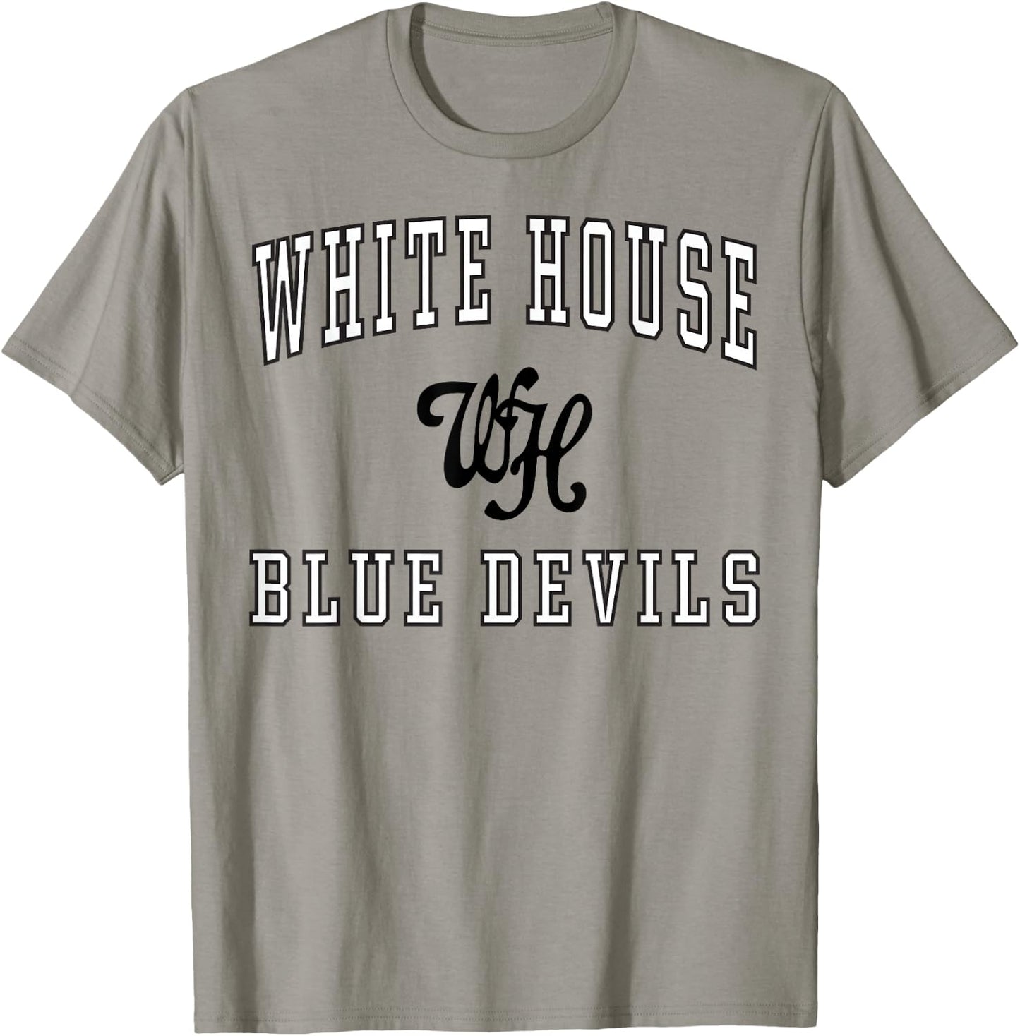 White House High School Blue Devils C1 T-Shirt - T-Shirt | Sand