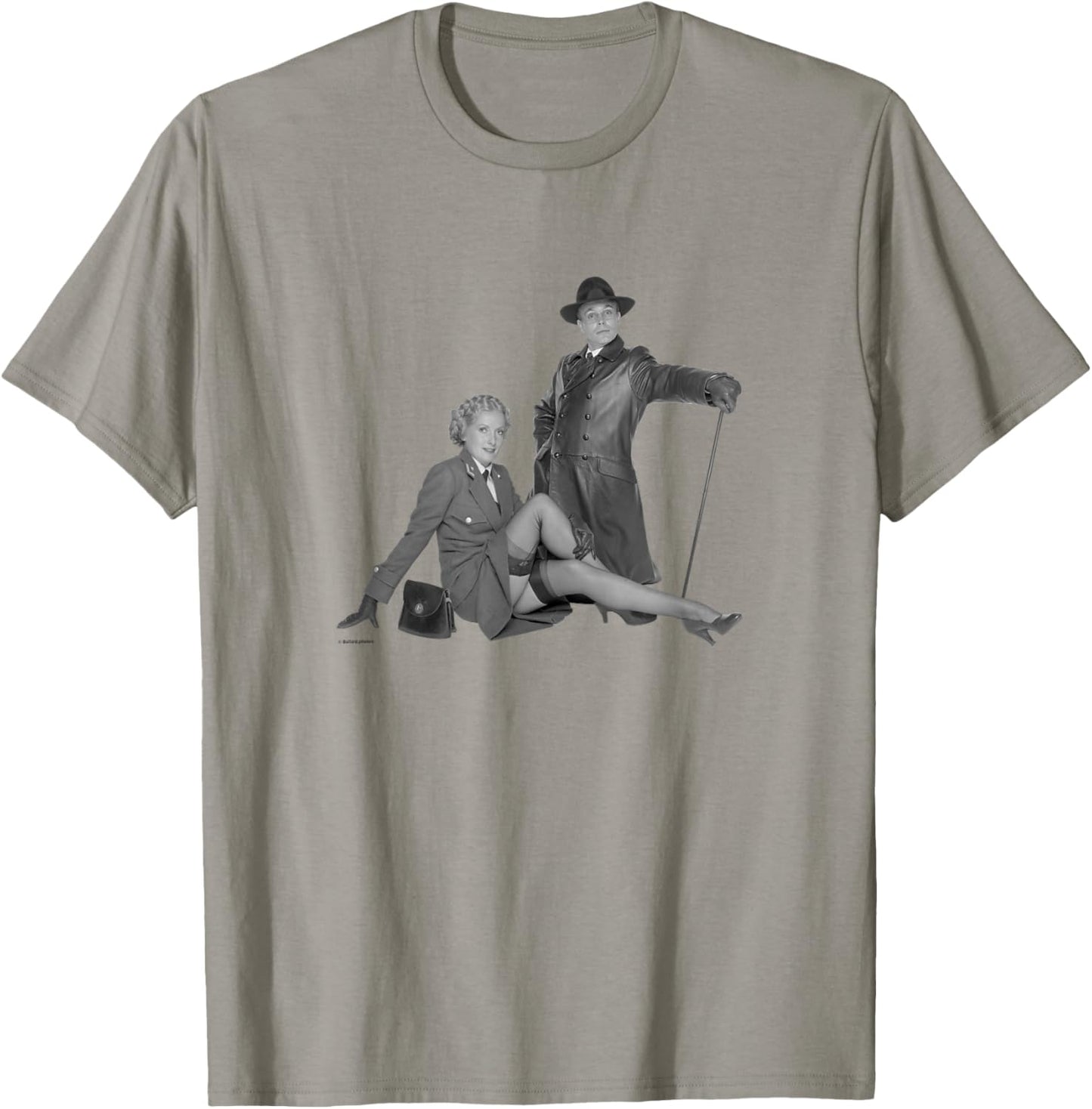 Kim Hartman Richard Gibson 'Allo 'Allo By Allan Ballard T-Shirt - T-Shirt | Sand