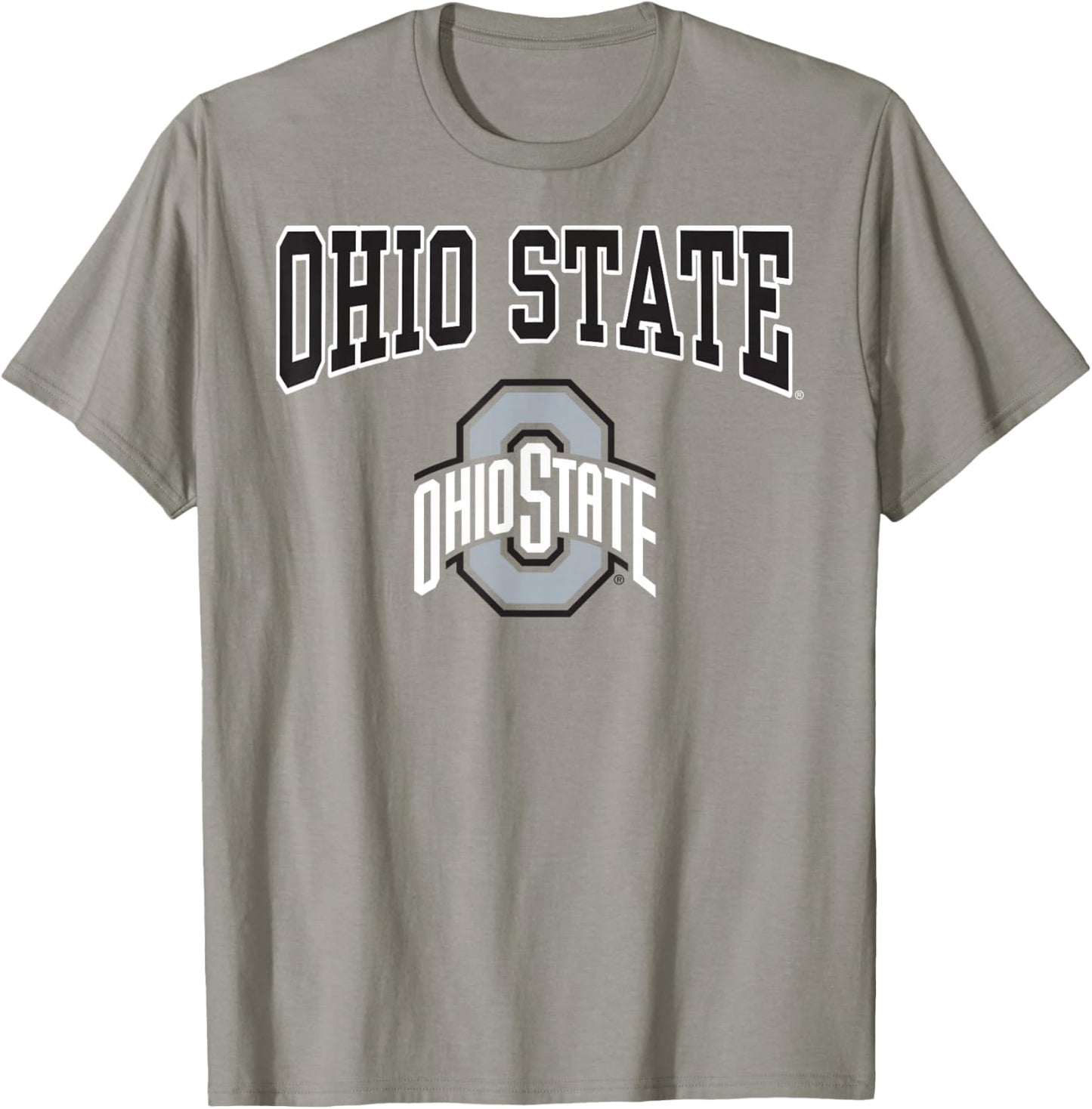 Ohio State Buckeyes Arch Logo Red Officially Licensed T-Shirt - T-Shirt | Sand