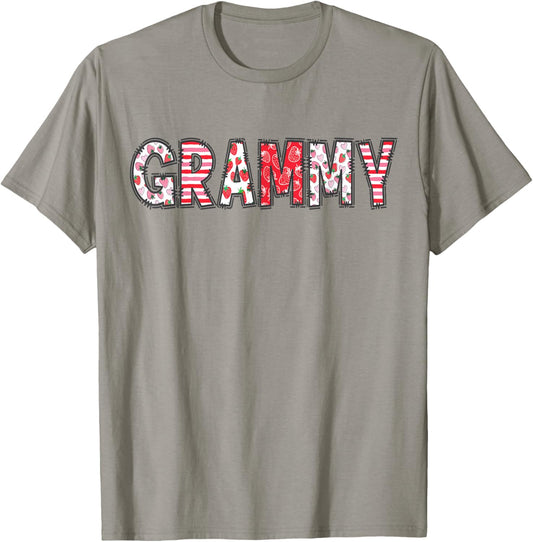 GRAMMY Of The Berry First Birthday Strawberry Family Party T-Shirt - T-Shirt | Sand