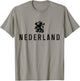 Nederland Netherlands Lion Dutch Holland Vintage T-Shirt - T-Shirt | Sand
