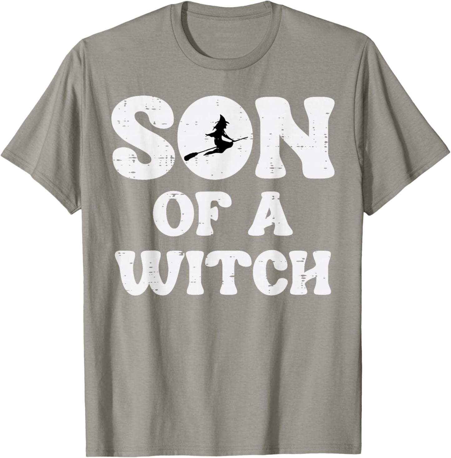 Halloween Son of A Witch Funny Costume Family Boys Kids Teen T-Shirt - T-Shirt | Sand