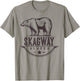 Skagway Alaska Bear Vacation And Cruise Gift T-Shirt - T-Shirt | Sand