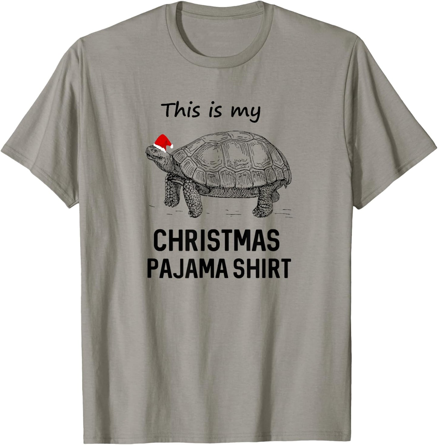 Russian Tortoise Christmas Pajama shirt Family Matching T-Shirt - T-Shirt | Sand
