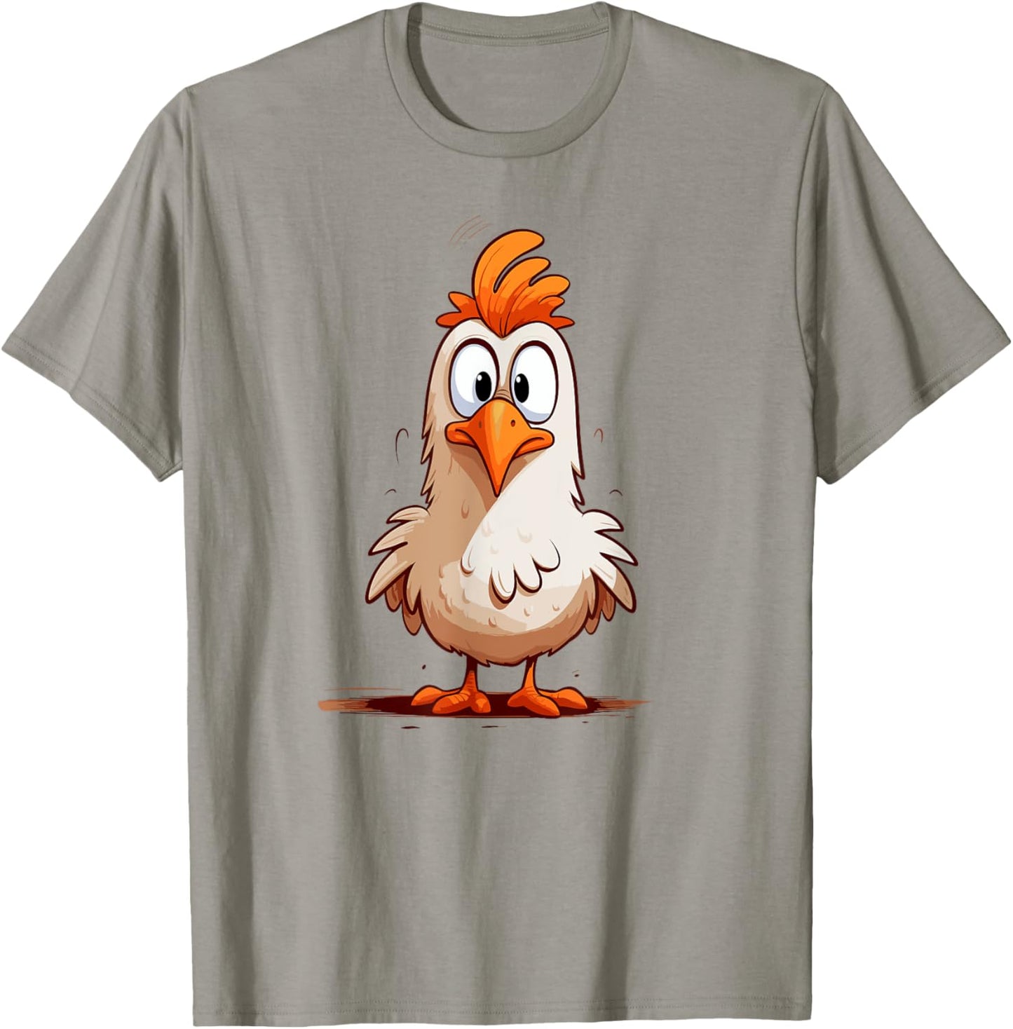 Funny Crazy Chicken for chicken lovers T-Shirt - T-Shirt | Sand
