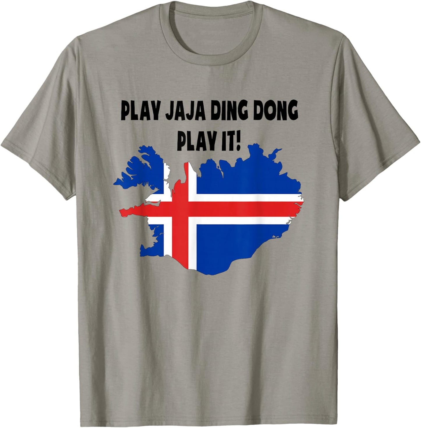 Play JaJa Ding Dong Iceland Euro T-Shirt - T-Shirt | Sand