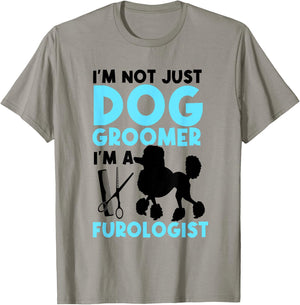 Pet Grooming Designs for Dog Groomer and Pet Groomer Women T-Shirt - T-Shirt | Sand