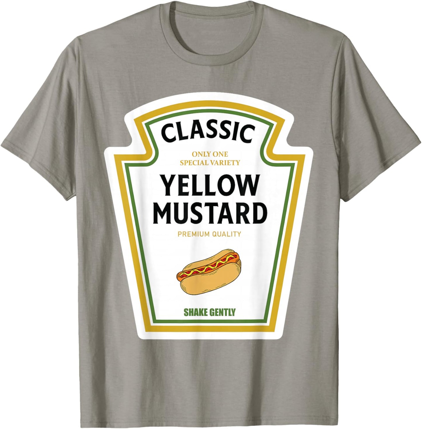 Mustard Halloween 2024 Costume Family Matching Ketchup Sauce T-Shirt - T-Shirt | Sand
