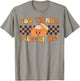 You Wanna Piece of Me Retro Groovy Pumpkin Pie Thanksgiving T-Shirt - T-Shirt | Sand