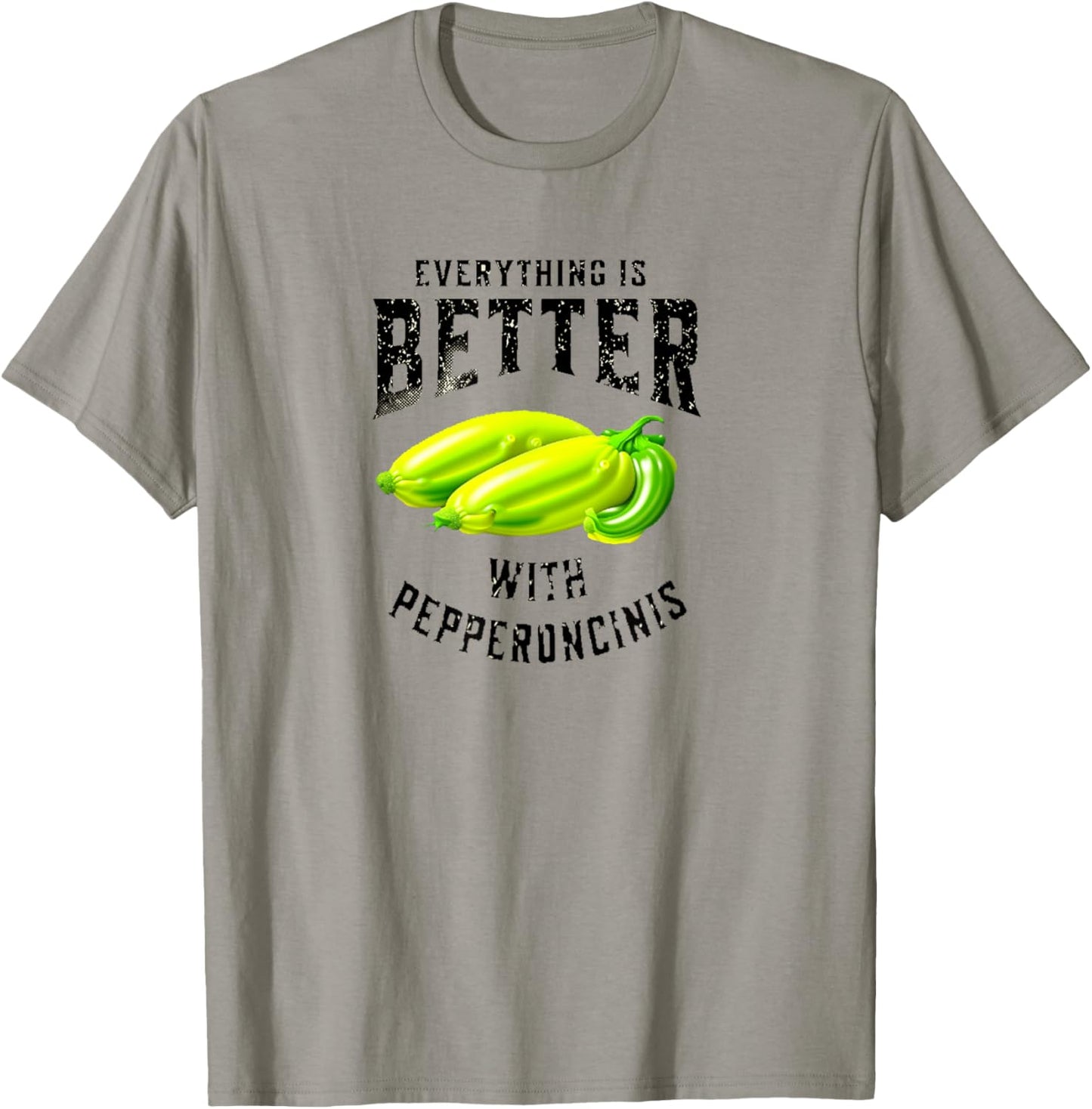 Everything is better with Pepperoncinis vintage style T-Shirt - T-Shirt | Sand