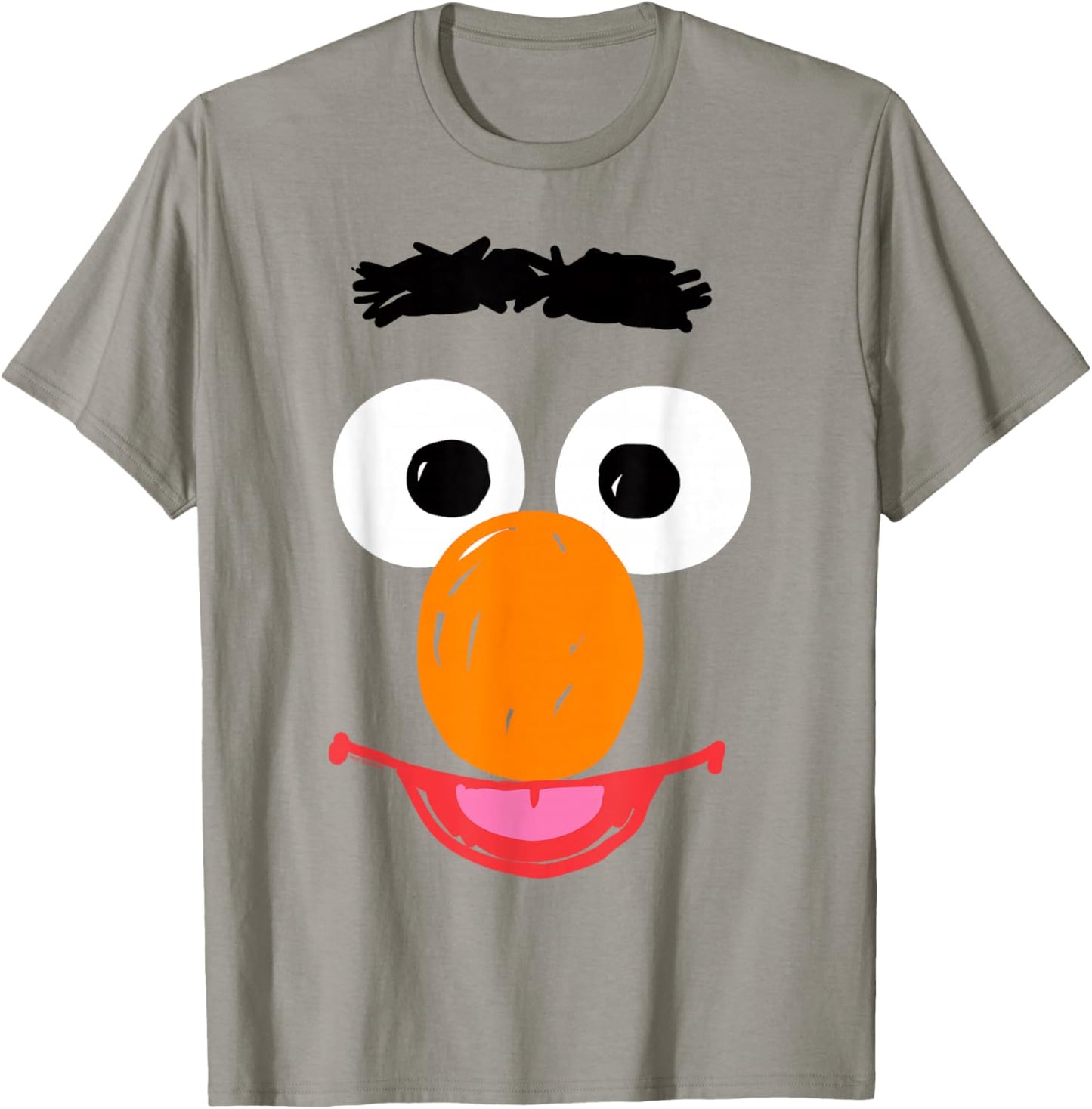 Sesame Street Bert Crayon Sketch Halloween Costume T-Shirt - T-Shirt | Sand