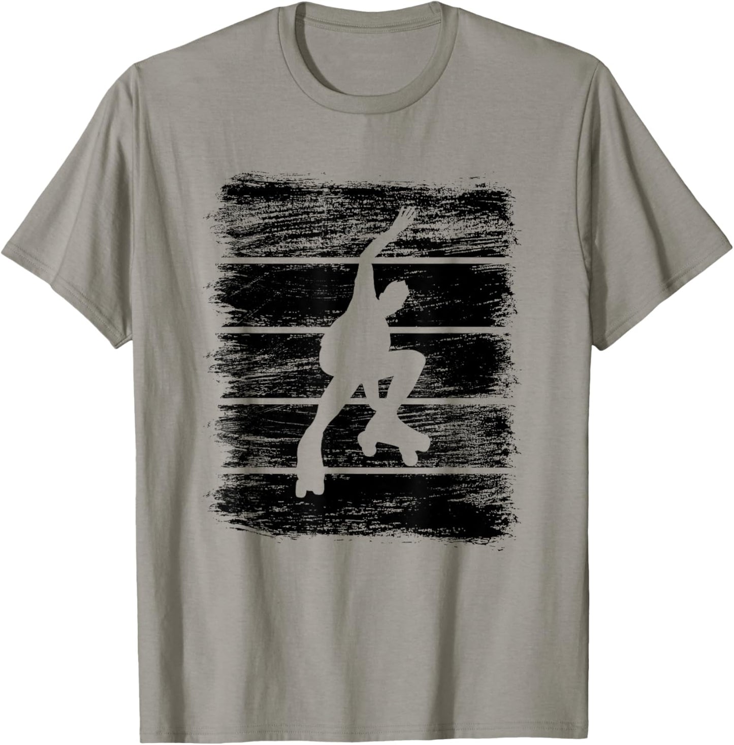 Roller Skater Drawing T-Shirt - T-Shirt | Sand