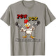 Pew Pew Madafakas Hen Funny Chicken Rooster Chicken T-Shirt - T-Shirt | Sand