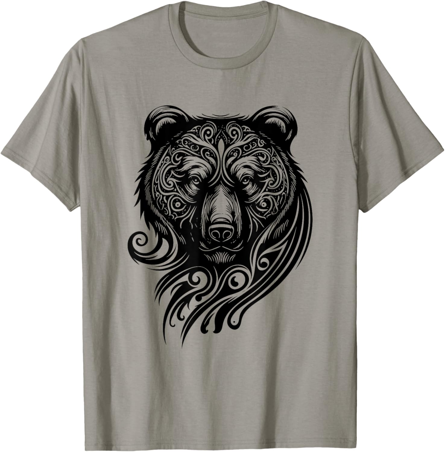 Bear Grizzly Nordic Indian Celtic Mythology Wild Animal Fan T-Shirt - T-Shirt | Sand