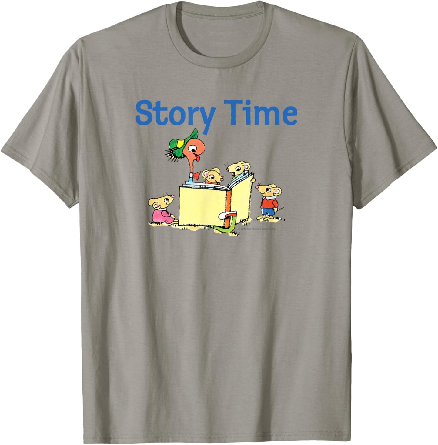 Richard Scarry Story Time T-Shirt - T-Shirt | Sand