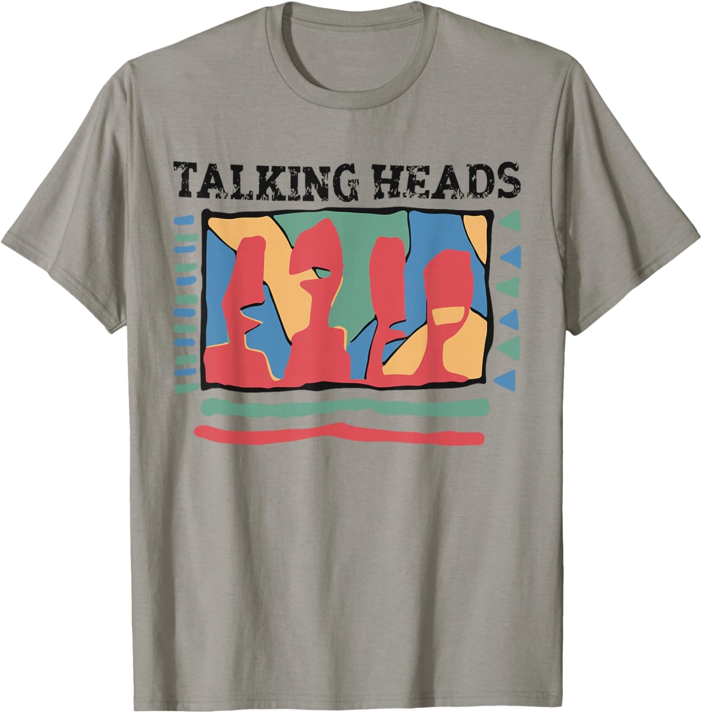 Talking Heads Yellow Retro Graphic T-Shirt - T-Shirt | Sand