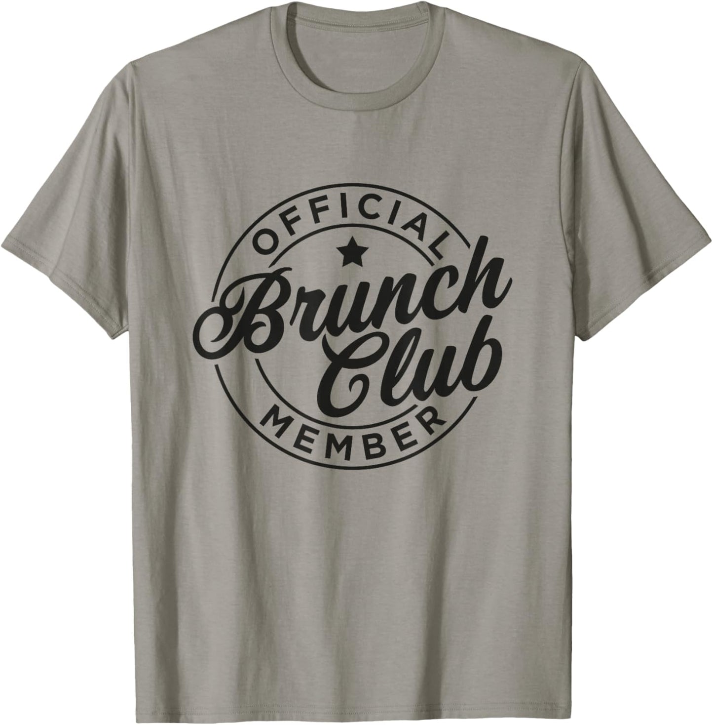 Brunch Club Official Member T-Shirt - T-Shirt | Sand
