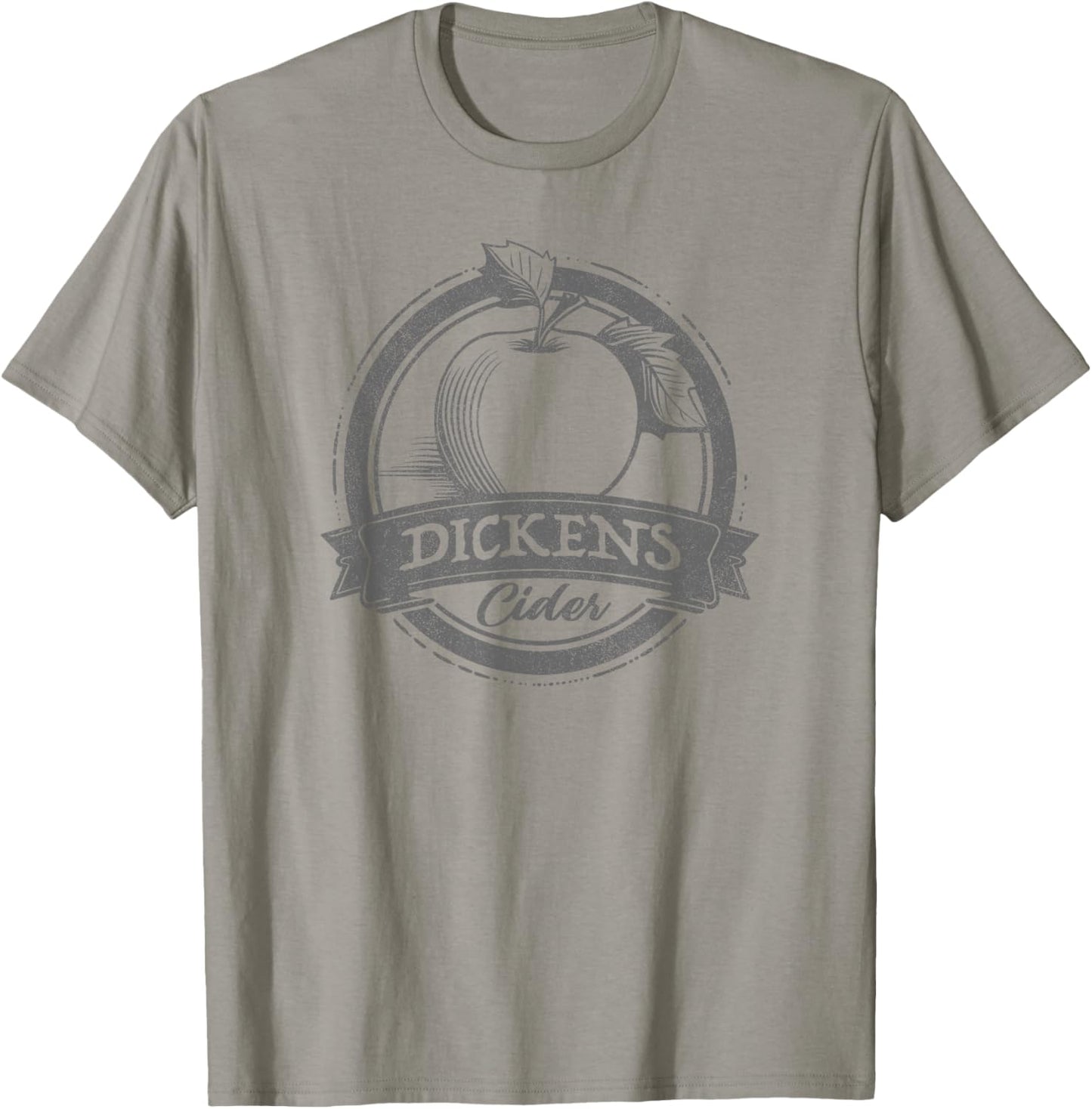 Drinking Humor Funny Dickens Cider T-Shirt - T-Shirt | Sand