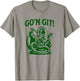 Funny Go'n Git St Patrick's Day Snake T-Shirt - T-Shirt | Sand